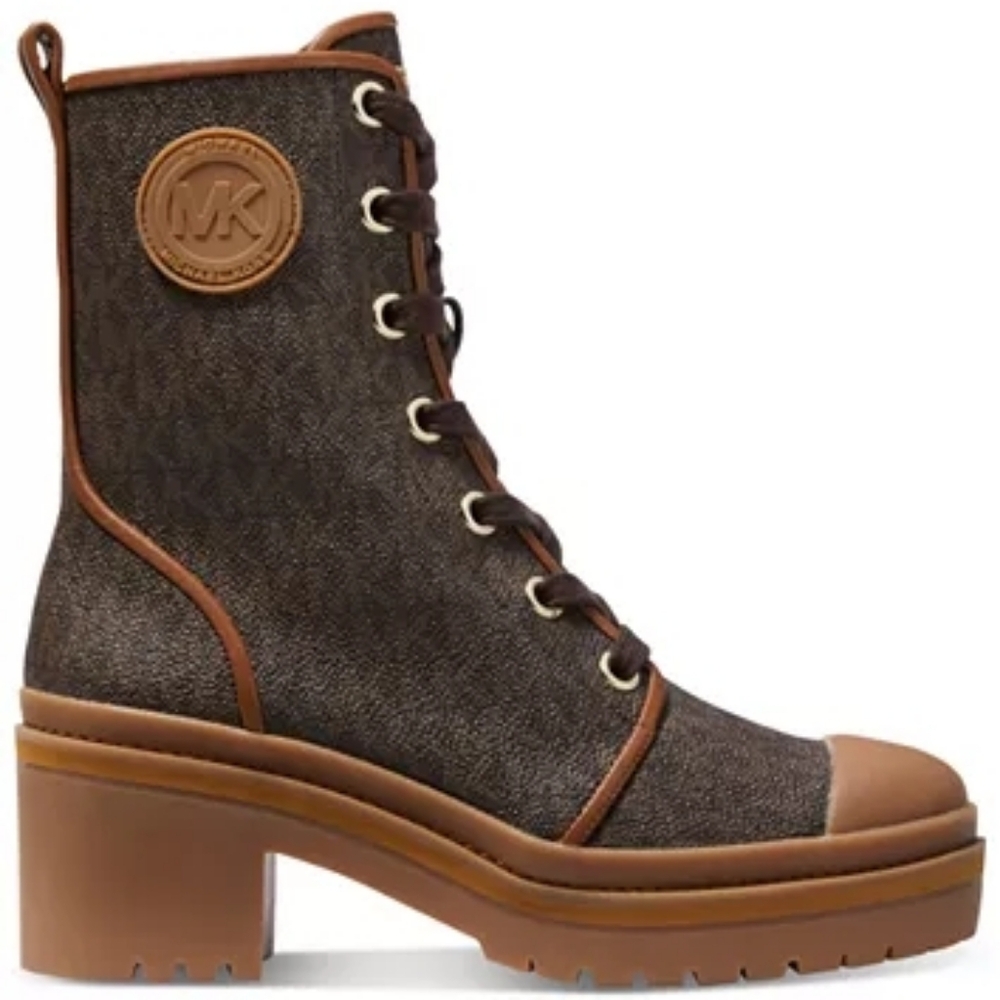 ⚡️SALE Michael Kors Brown Lace-Up Ankle Boots